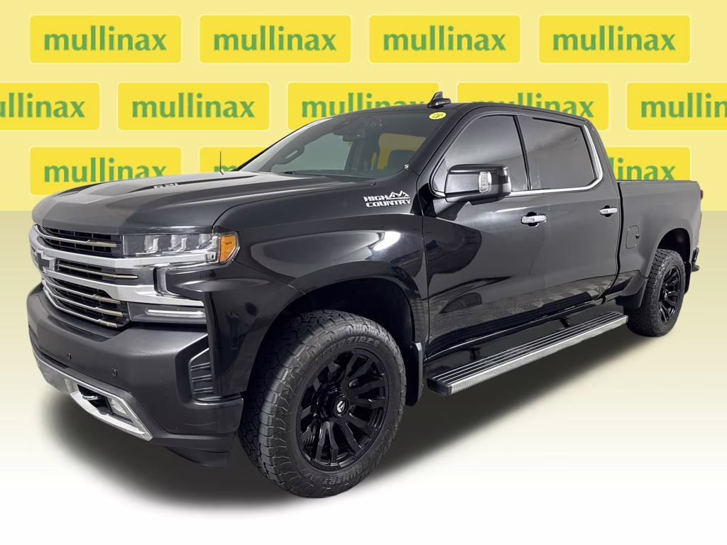 2019 Black Chevrolet Silverado 1500 High Country 4X4 Truck