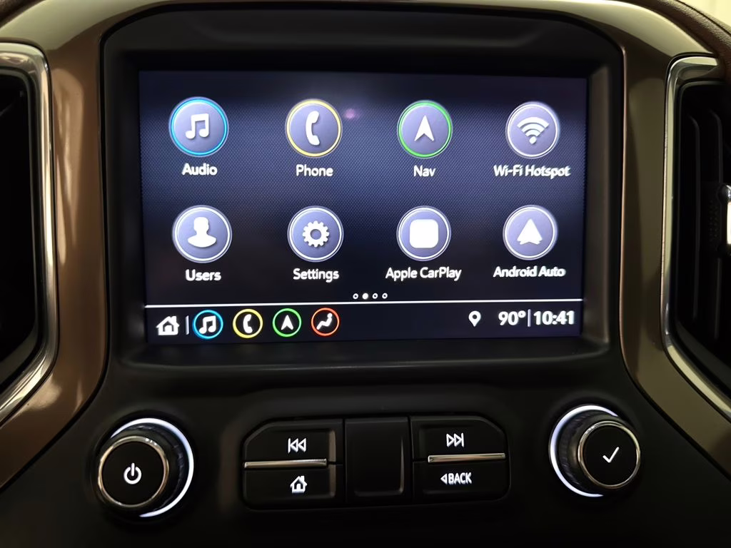 2019 Black Chevrolet Silverado 1500 High Country 4X4 Truck