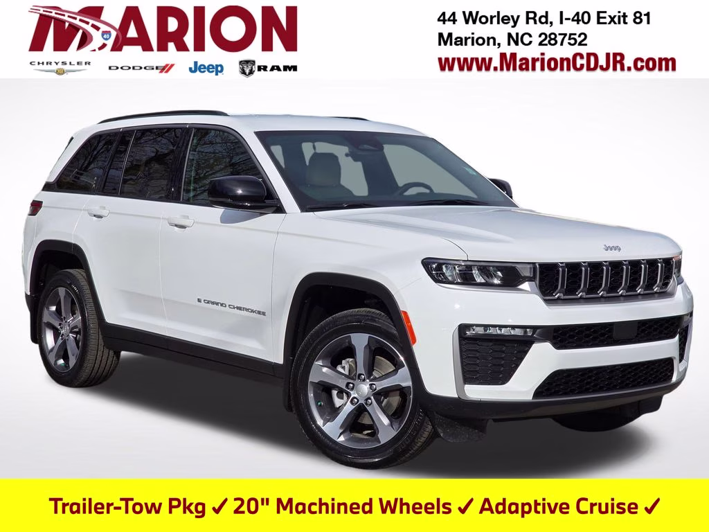 2026 Bright White Clearcoat Jeep Grand Cherokee Limited 4X4 SUV