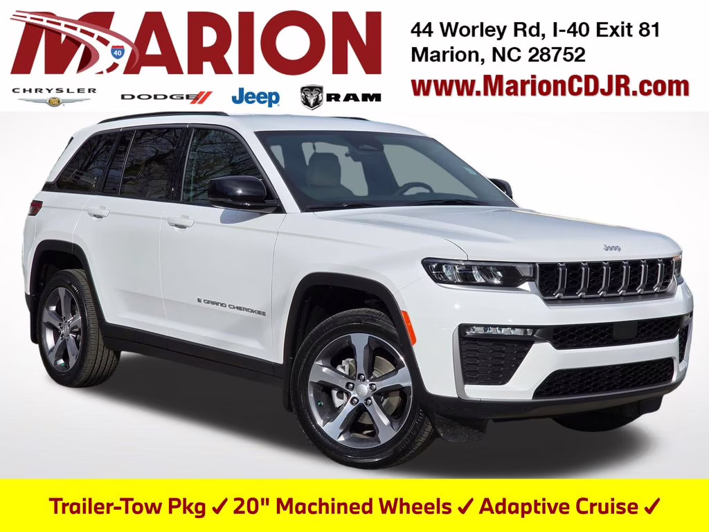2026 Bright White Clearcoat Jeep Grand Cherokee Limited 4X4 SUV