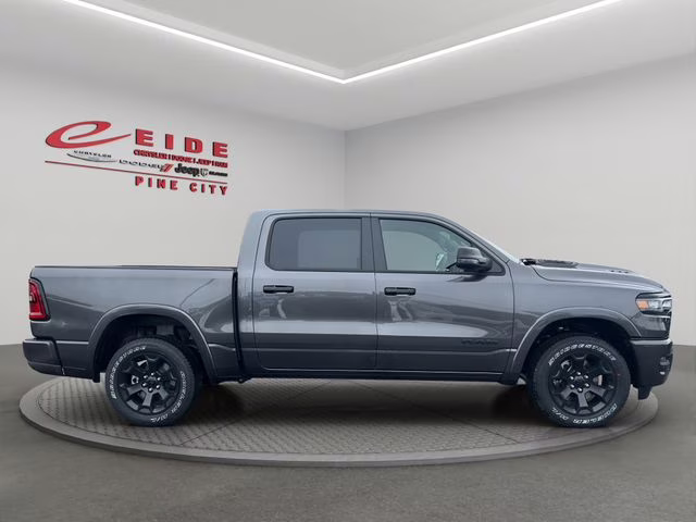 2026 Granite Crystal Metallic Clearcoat Ram 1500 Big Horn Night Edition 4X4 Truck