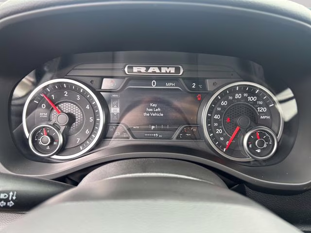 2026 Granite Crystal Metallic Clearcoat Ram 1500 Big Horn Night Edition 4X4 Truck