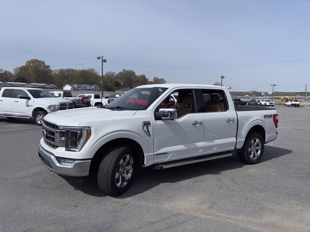 Used 2021 Ford F-150 Lariat with VIN 1FTFW1ED5MFC77000 for sale in Little Rock