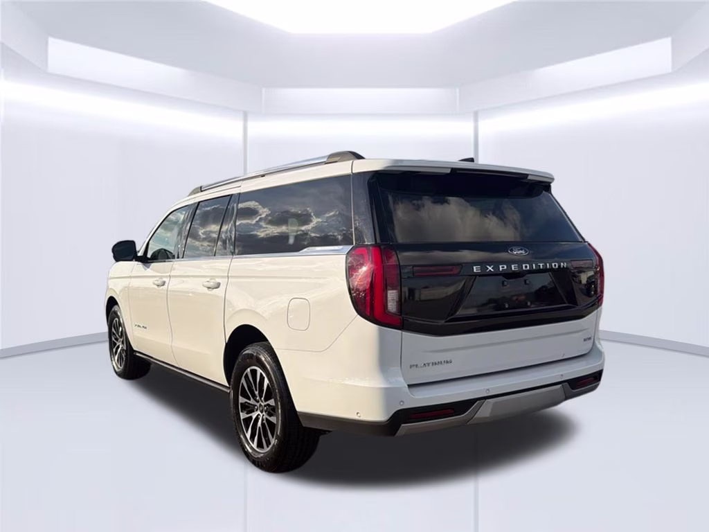 2025 Oxford White Ford Expedition Max Platinum 4X4 SUV