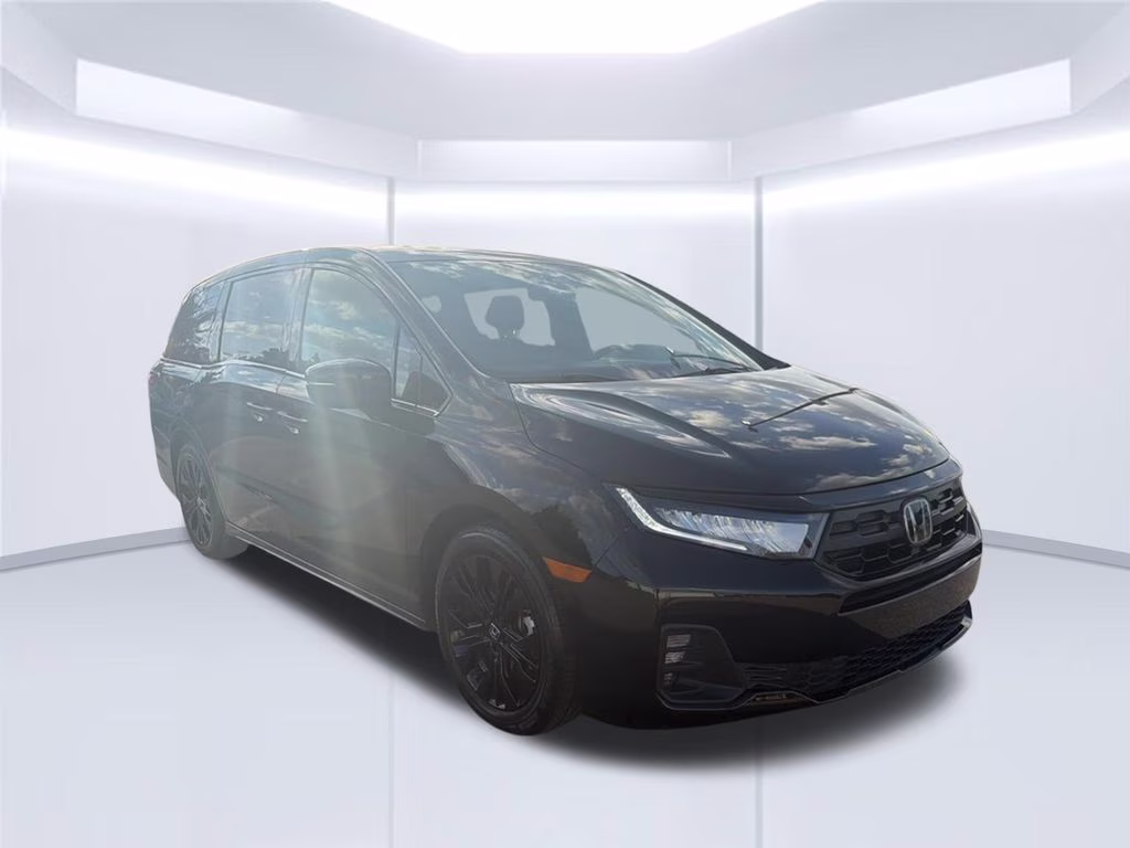 2025 Black Honda Odyssey Sport-L FWD Van