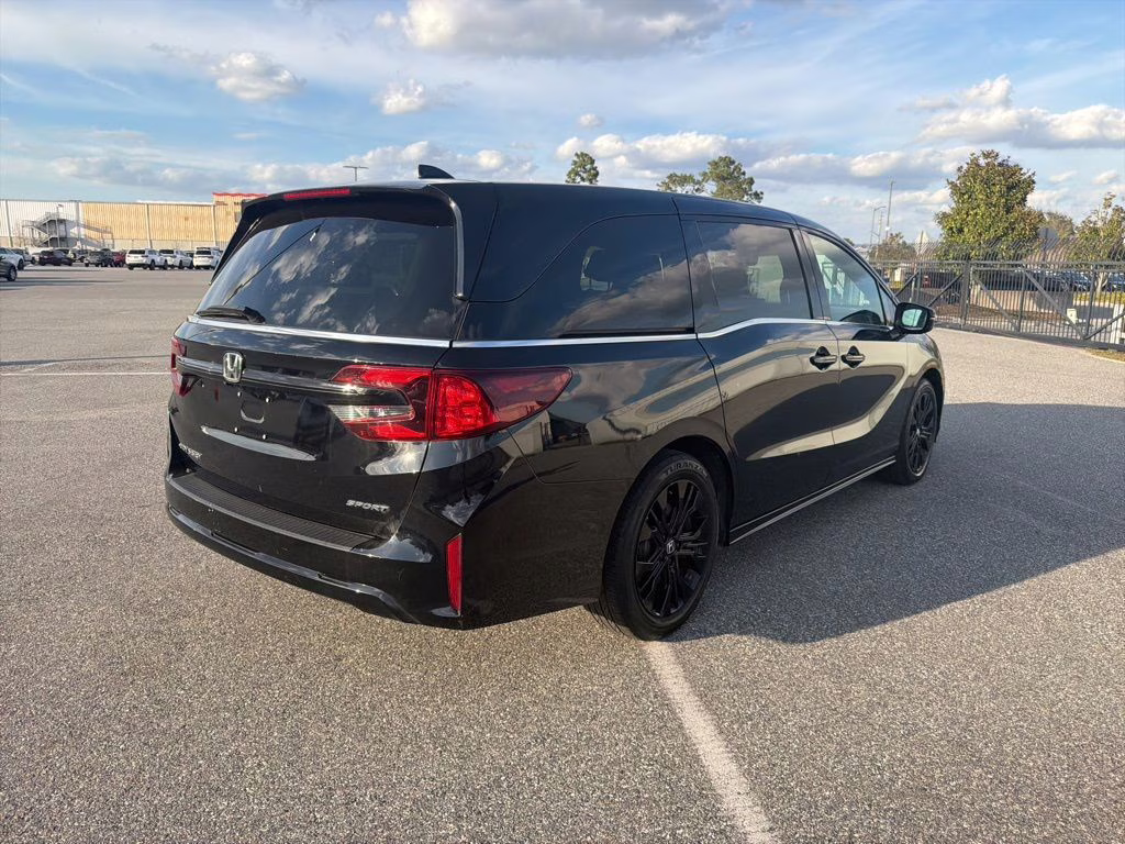2025 Black Honda Odyssey Sport-L FWD Van