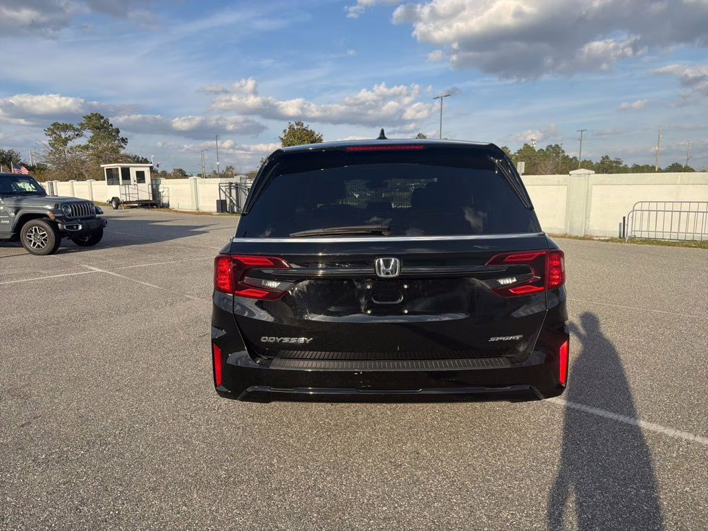 2025 Black Honda Odyssey Sport-L FWD Van