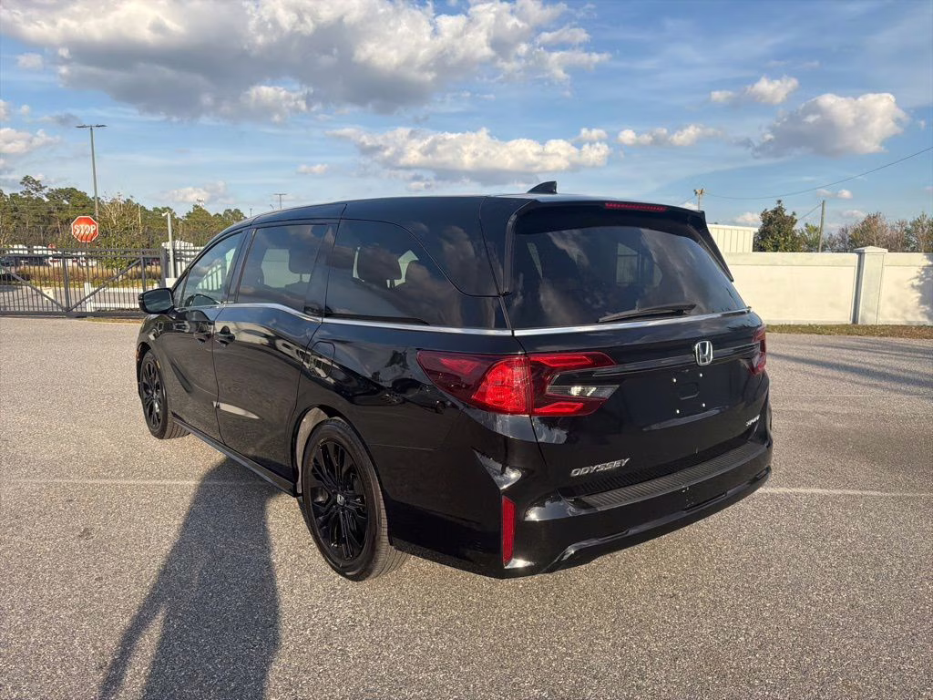 2025 Black Honda Odyssey Sport-L FWD Van