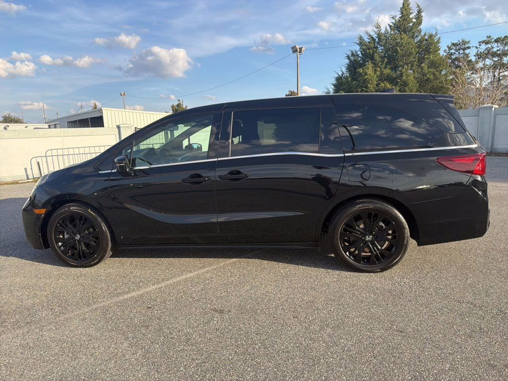 2025 Black Honda Odyssey Sport-L FWD Van