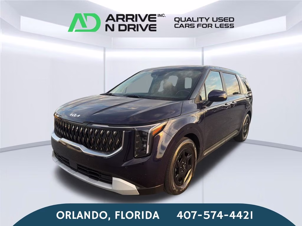 2025 Deep Chroma Blue Kia Carnival LXS FWD Van