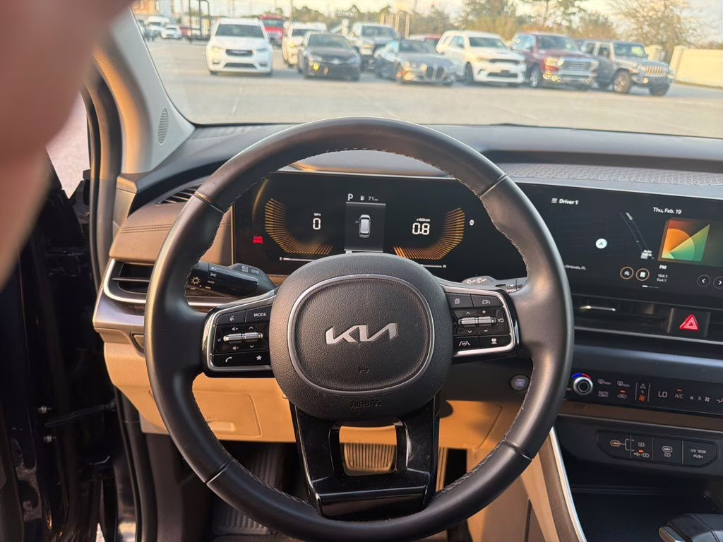 2025 Deep Chroma Blue Kia Carnival LXS FWD Van