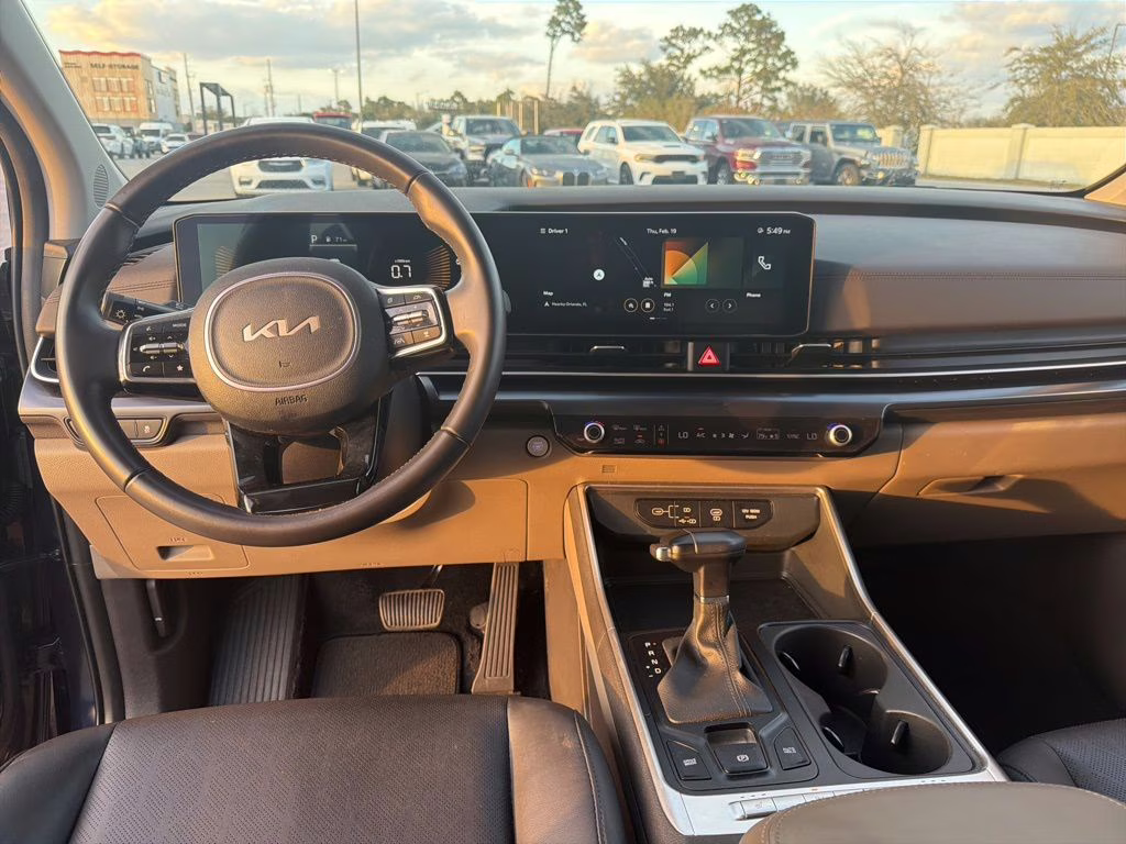 2025 Deep Chroma Blue Kia Carnival LXS FWD Van