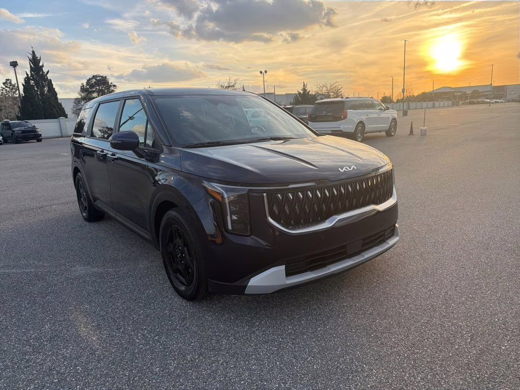 2025 Deep Chroma Blue Kia Carnival LXS FWD Van