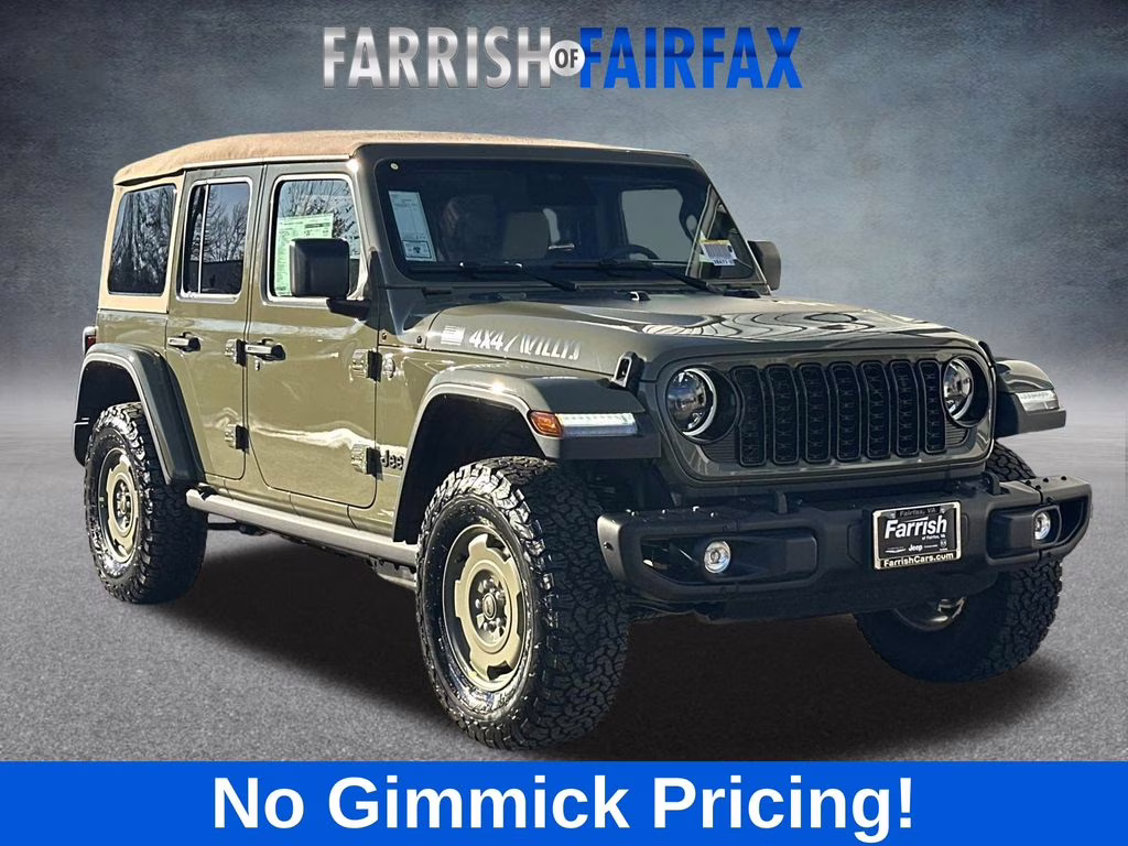 2026 41 Jeep Wrangler Willys 4X4 SUV