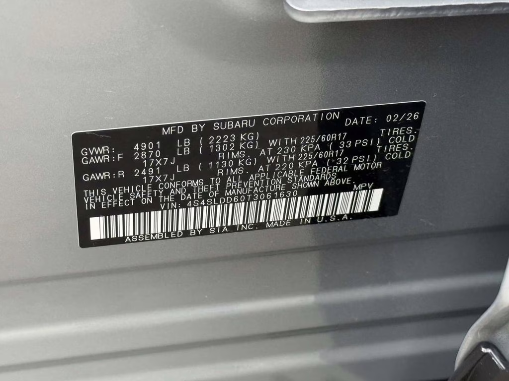 2026 River Rock Pearl Subaru Forester Premium AWD SUV