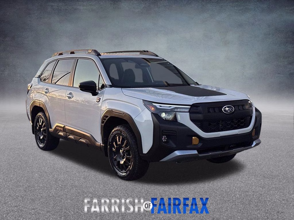 2026 Crystal White Pearl Subaru Forester Wilderness AWD SUV
