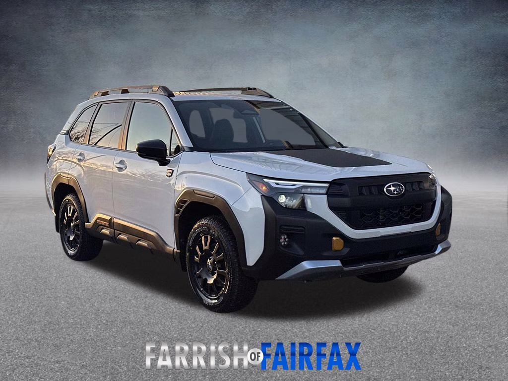 2026 Crystal White Pearl Subaru Forester Wilderness AWD SUV