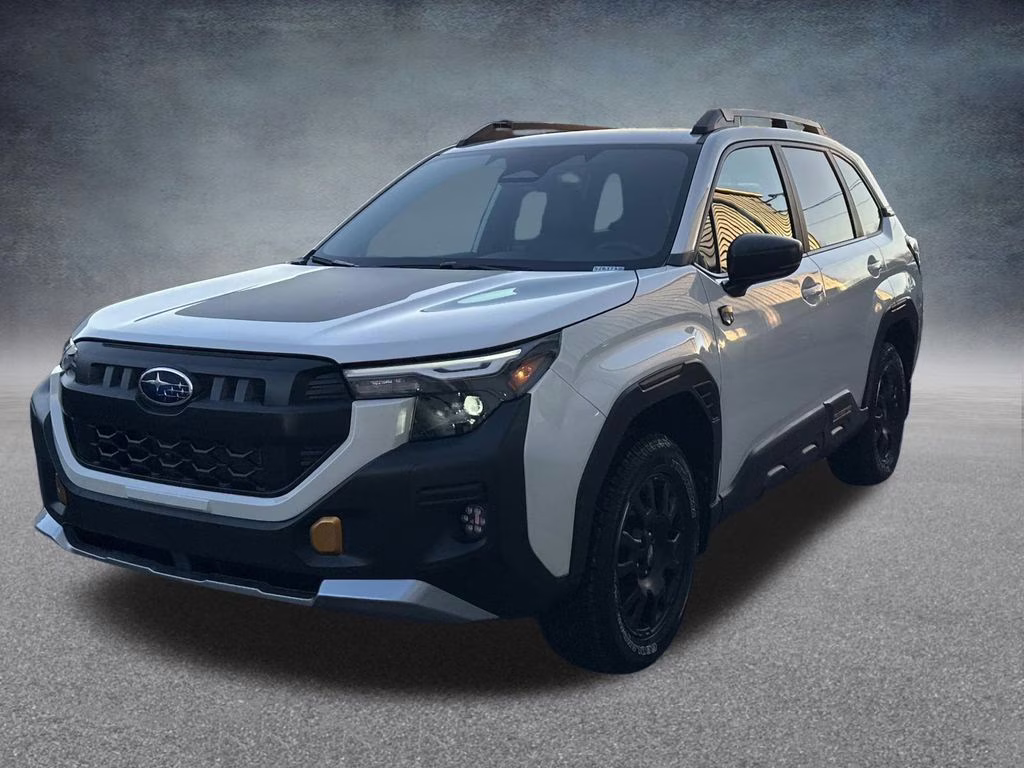 2026 Crystal White Pearl Subaru Forester Wilderness AWD SUV