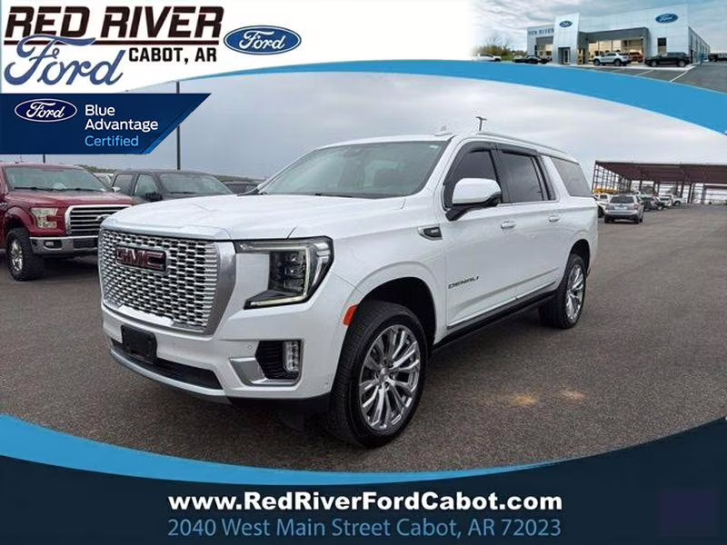 2024 White Frost Tricoat GMC Yukon XL Denali 4X4 SUV