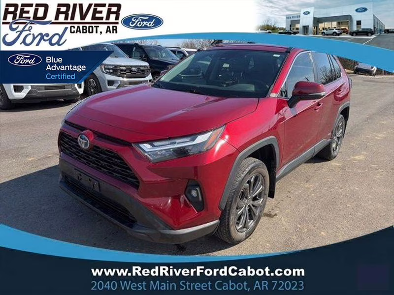 2024 Ruby Flare Pearl Toyota RAV4 Hybrid Hybrid XLE Premium AWD SUV