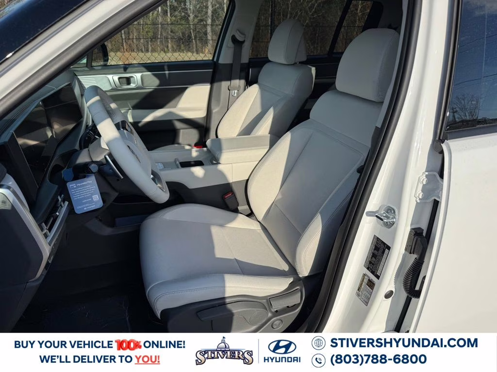 2026 Serenity White Hyundai Santa Fe SE FWD SUV