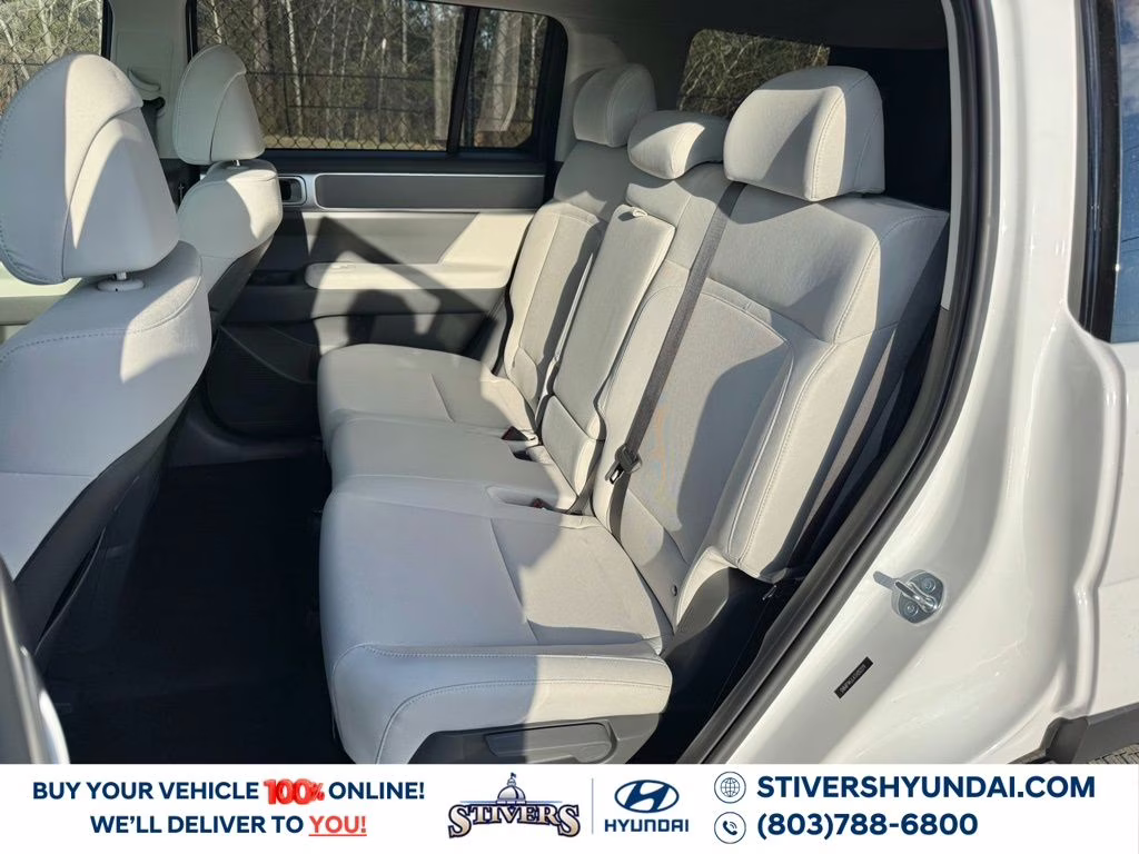 2026 Serenity White Hyundai Santa Fe SE FWD SUV