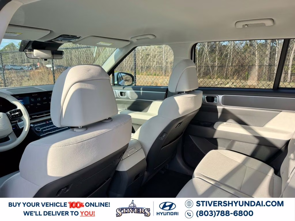 2026 Serenity White Hyundai Santa Fe SE FWD SUV