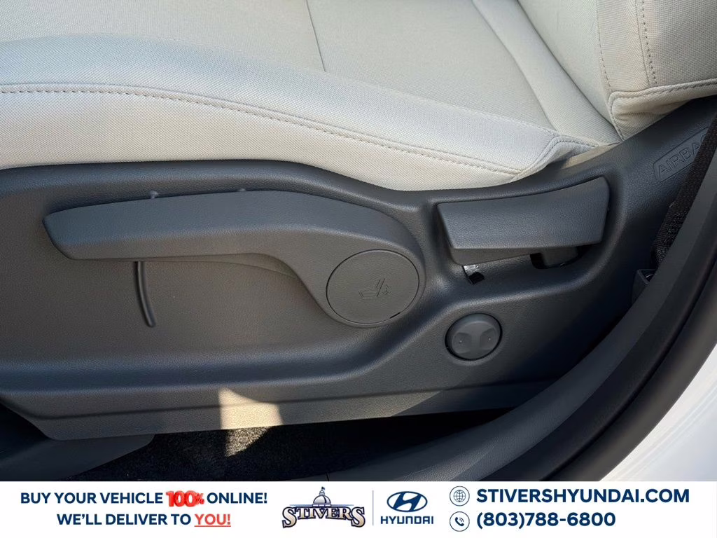 2026 Serenity White Hyundai Santa Fe SE FWD SUV