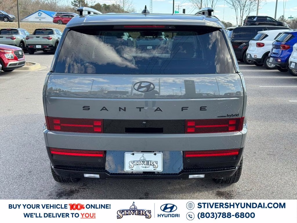 2026 Hampton Gray Hyundai Santa Fe Hybrid Calligraphy AWD SUV