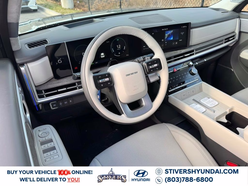 2026 Hampton Gray Hyundai Santa Fe Hybrid Calligraphy AWD SUV