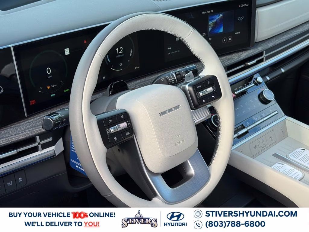 2026 Hampton Gray Hyundai Santa Fe Hybrid Calligraphy AWD SUV