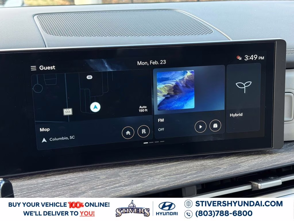 2026 Hampton Gray Hyundai Santa Fe Hybrid Calligraphy AWD SUV