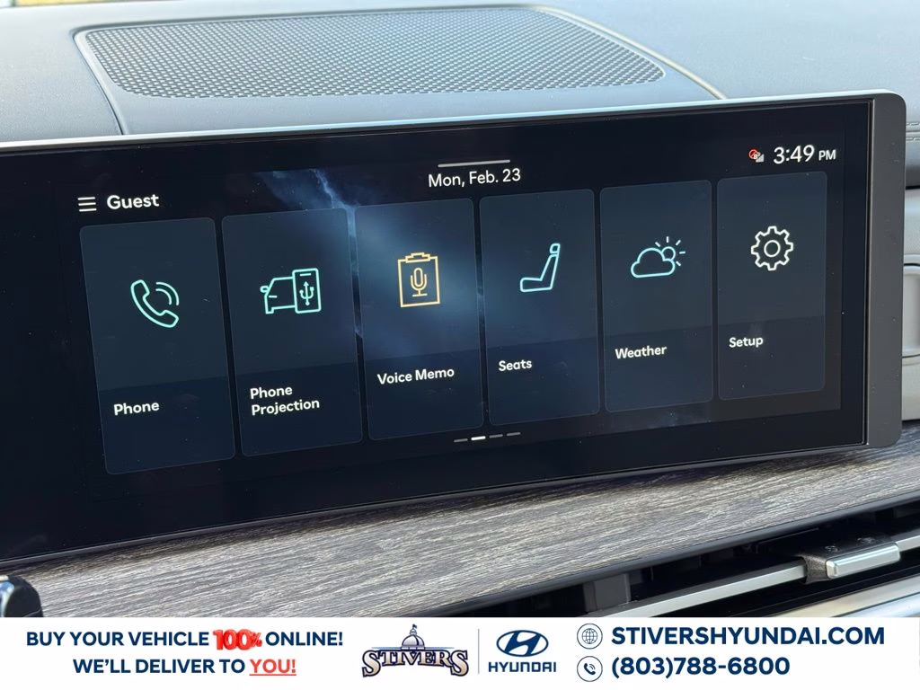 2026 Hampton Gray Hyundai Santa Fe Hybrid Calligraphy AWD SUV