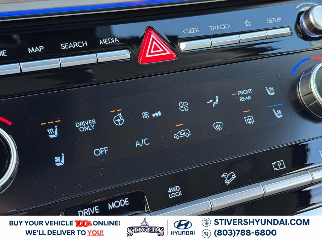 2026 Hampton Gray Hyundai Santa Fe Hybrid Calligraphy AWD SUV