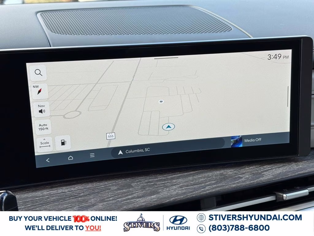 2026 Hampton Gray Hyundai Santa Fe Hybrid Calligraphy AWD SUV