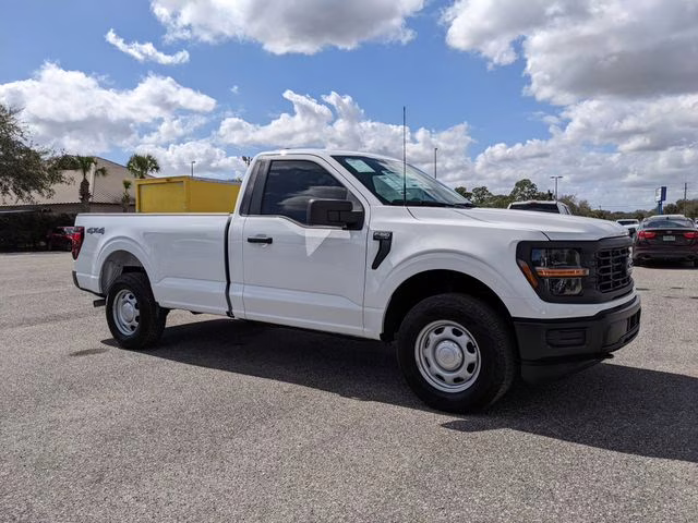2025 Oxford White Ford F-150 XL 4X4 Truck