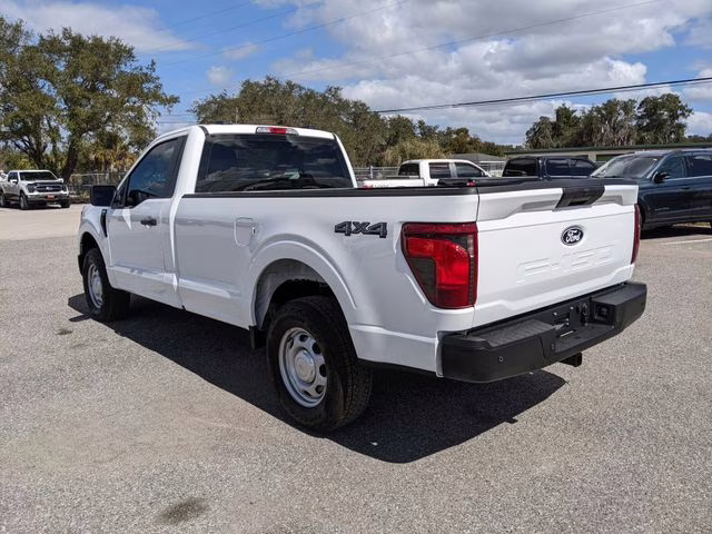 2025 Oxford White Ford F-150 XL 4X4 Truck