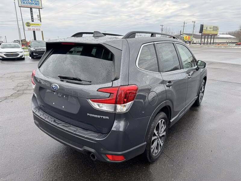 2021 Magnetite Gray Metallic Subaru Forester Limited AWD Crossover