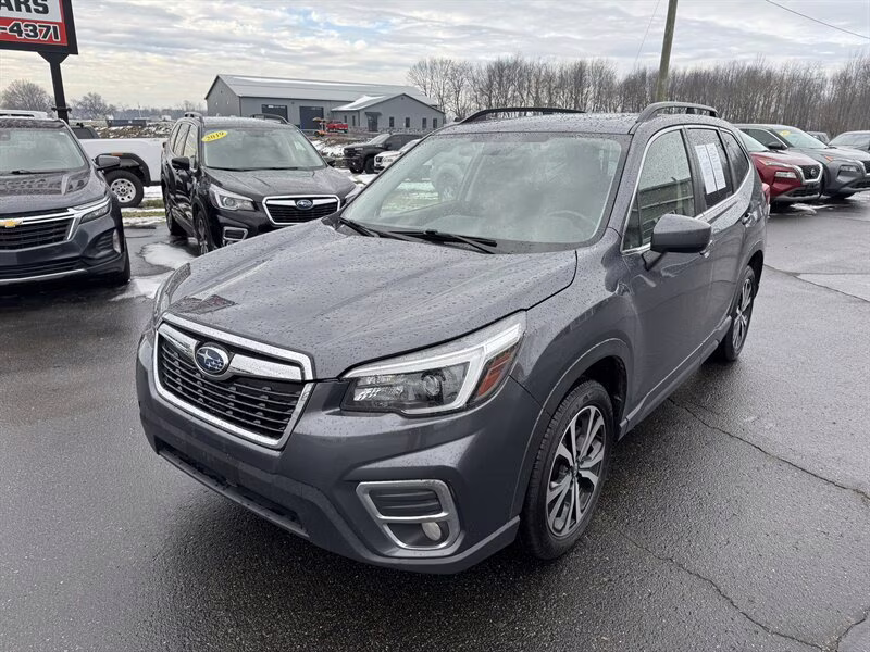2021 Magnetite Gray Metallic Subaru Forester Limited AWD Crossover