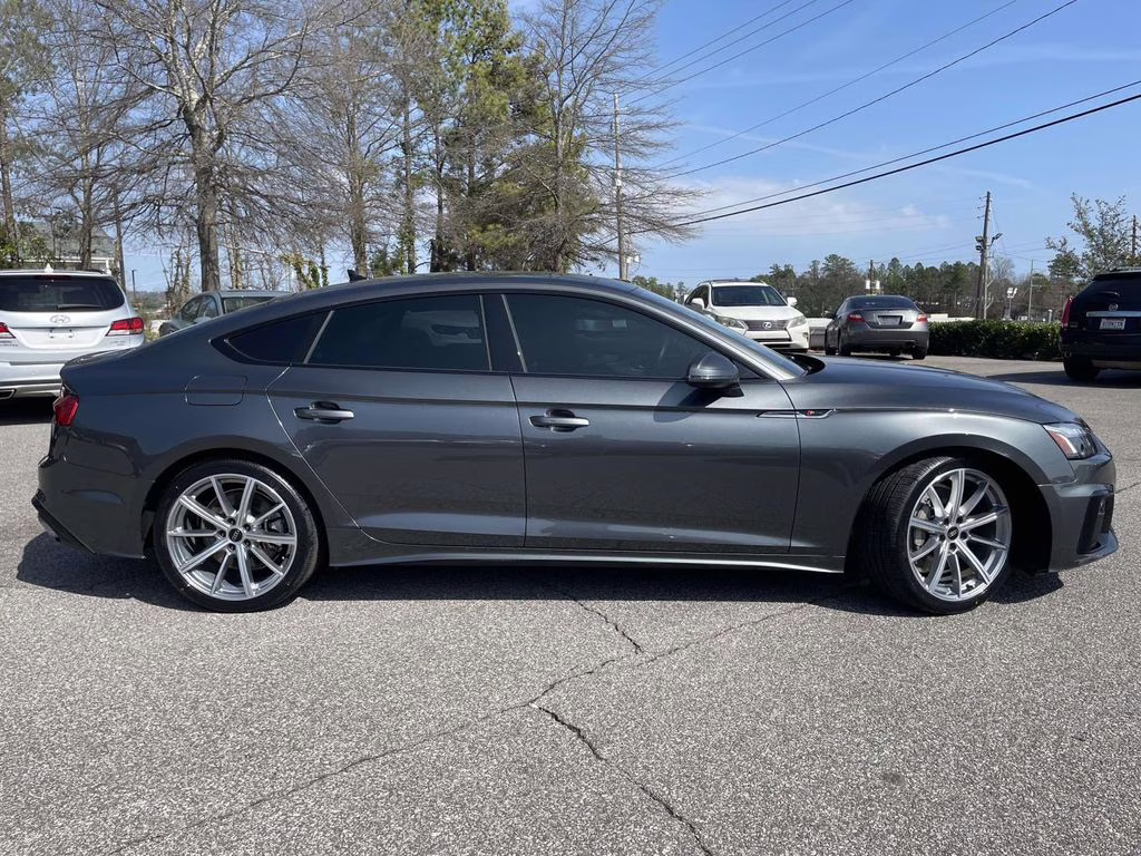 2025 Gray Audi A5 Sportback 45 S line Premium AWD Hatchback