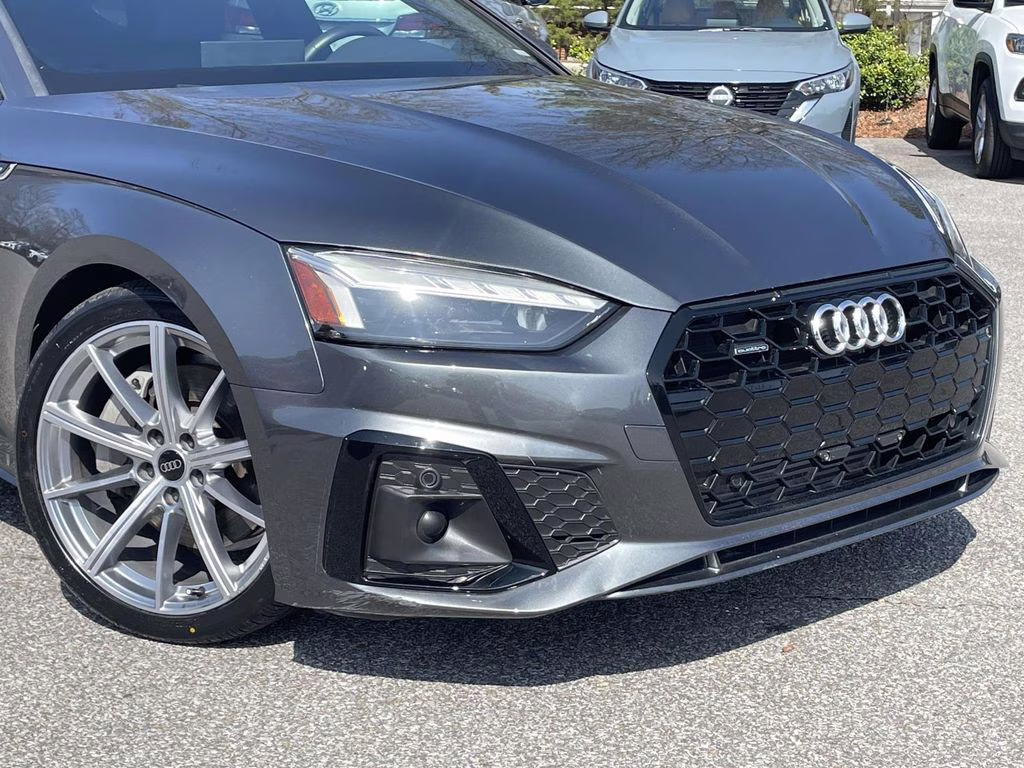 2025 Gray Audi A5 Sportback 45 S line Premium AWD Hatchback