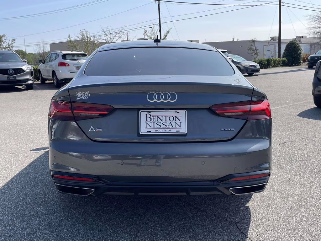 2025 Gray Audi A5 Sportback 45 S line Premium AWD Hatchback