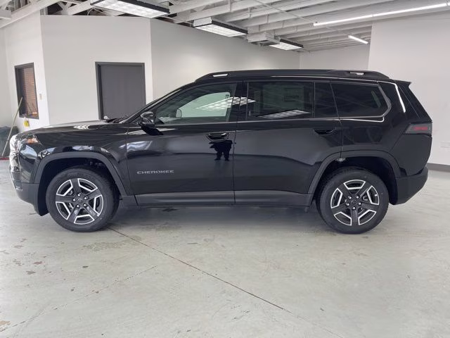 2026 Diamond Black Crystal Pearlcoat Jeep Cherokee Limited 4X4 SUV