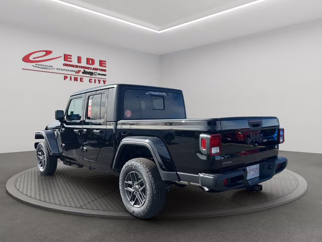2026 Black Clearcoat Jeep Gladiator Sport S 4X4 Truck