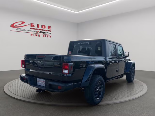 2026 Black Clearcoat Jeep Gladiator Sport S 4X4 Truck