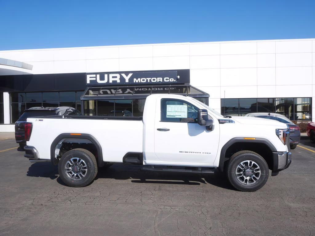 2026 Summit White GMC Sierra 3500HD Pro 4X4 Truck