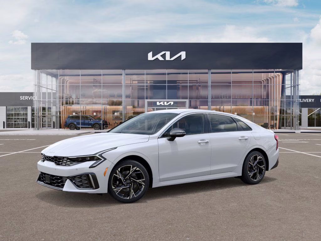 2026 Snow White Pearl Kia K5 GT-Line FWD Sedan