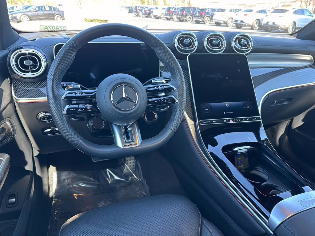 2025 Obsidian Black Metallic Mercedes-Benz GLC GLC 43 AMG AWD SUV