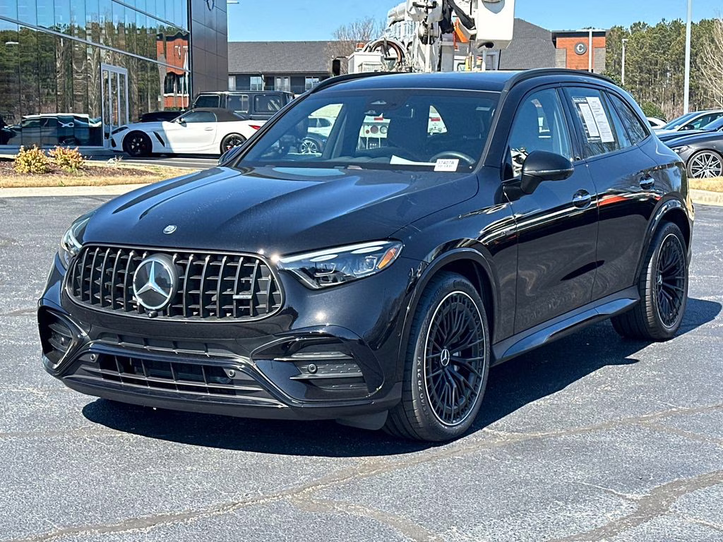 2025 Obsidian Black Metallic Mercedes-Benz GLC GLC 43 AMG AWD SUV