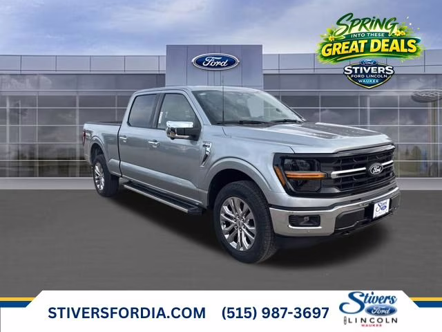 2026 Silver Ford F-150 XLT 4X4 Truck